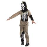 Kinder-Kostüm "Gruseliges Zombie-Skelett" 3-tlg.