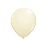 Kleine metallische Luftballons 20er Pack-elfenbein