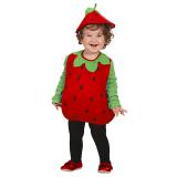 Kleinkind-Kostüm "Erdbeere" 2-tlg.
