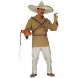 Kostüm "Mexikaner" mit Patronengurt 3-tlg.