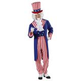 Kostüm "Uncle Sam" 4-tlg.