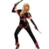 Kostüm "Ninja Girl" 8-tlg.