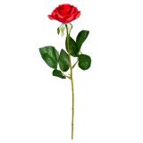 Künstliche Blume "Rosenrot" 44 cm