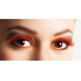 Künstliche Wimpern "Bright Eyes"-rot
