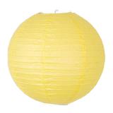 Großer einfarbiger Lampion-45 cm-gelb