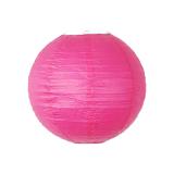 Großer einfarbiger Lampion-35-cm-pink