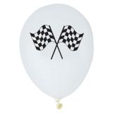 Luftballons "Black & White" 6er Pack