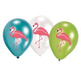Luftballons "Flamingo Paradise" 6er Pack
