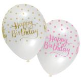 Luftballons "Geburtstag Ladylike" 6er Pack