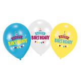 Luftballons "My Birthday Party" 6er Pack