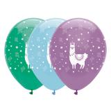 Luftballons "No Drama Lama" 6er Pack