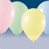 Luftballons pastellfarben 8er Pack