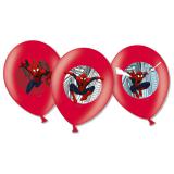 Luftballons "Spiderman Party" 6er Pack