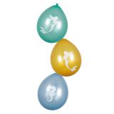 Luftballons "Wunderschöne Meerjungfrau" 6er Pack