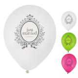 Luftballons "Just Married" 8er Pack