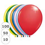 Metallic-Luftballons "Kunterbunt" 30 cm 