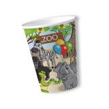Pappbecher "Willkommen im Zoo" 8er Pack