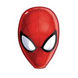 Pappmasken "Spiderman - Web Warriors" 6er Pack 