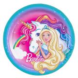 Pappteller "Barbie Dreamtopia" 8er Pack