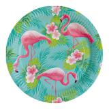 Pappteller "Flamingo Paradise" 8er Pack