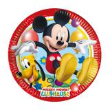 Pappteller "Micky Maus Clubhaus" 8er Pack