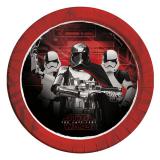 Pappteller "Star Wars - Die letzten Jedi" 8er Pack