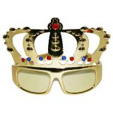 Party-Brille "Königliche Krone" 18 cm
