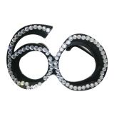 Partybrille Diamond 60. Geburtstag 14 cm