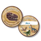 Personalisierbarer Ausweis "Dinosaurierleben" 6er Pack