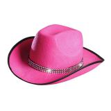 Pinker Lady Cowboyhut