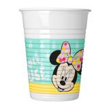Plastikbecher "Sommerliche Minnie Mouse" 8er Pack