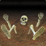 Rasendeko Gruselige Skelettteile 5-tlg. 59 cm 