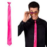Satin-Krawatte "Pinkie" 52,5 cm