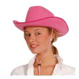 Schriller Cowboyhut-rosa
