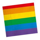 Servietten Regenbogen-Pride 20er Pack