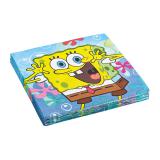Servietten "SpongeBob Schwammkopf" 20er Pack 