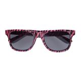 Sonnenbrille "Pink Zebra-Look"