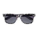 Sonnenbrille "Zebra-Look"