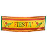 Stoff-Banner "Happy Fiesta" 220 cm