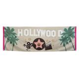 Stoff-Banner "Hollywood" 220 x 74 cm