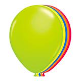 UV Leucht-Luftballons "Neon" bunt 8er Pack