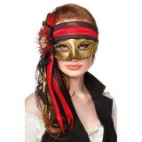 Venezianische Maske "Pirate-Girl" 