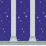 Wanddeko Säulengang mit Sternenhimmel 1,2 m x 9,1 m