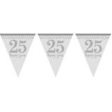 Wimpel-Girlande "25 Happy Years" 4 m