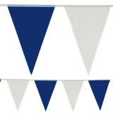 Wimpel-Girlande Blau-Weiß 10 m