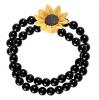 Armband "Sonnenblume" - Detailansicht