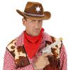 Cowboy-Hut "Sheriff"-braun - Beispiel Mann
