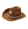 Cowboy-Hut "Sheriff"-braun - Hauptansicht