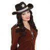 Cowboy-Hut "Sheriff"-schwarz - Beispiel Frau