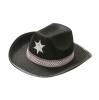 Cowboy-Hut "Sheriff"-schwarz - Hauptansicht